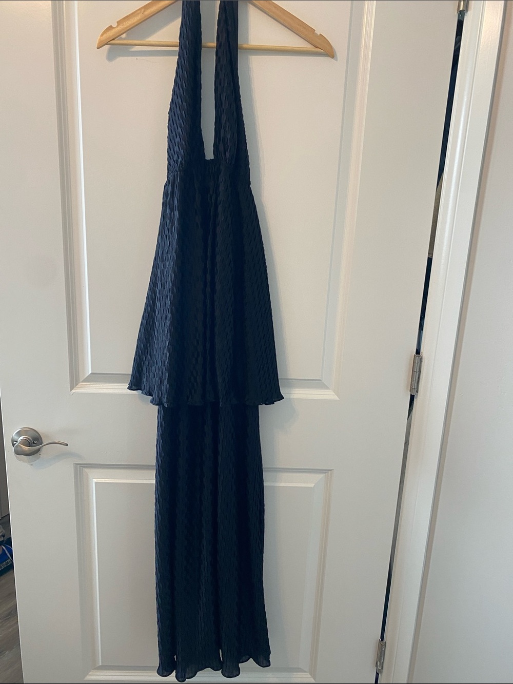 Black Halter Maxi Dress